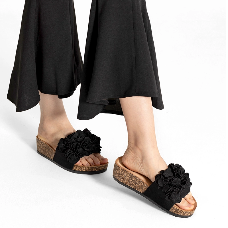 SANDALIA CHALA CASUAL PLATAFORMA MUJER ELEGANTE WEIDE LT136 - 3