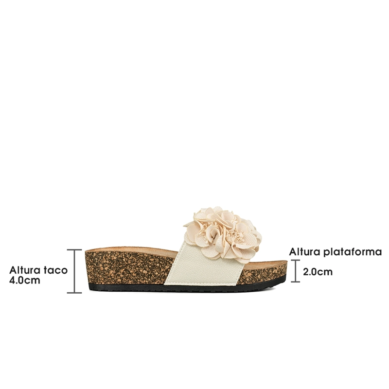 SANDALIA CHALA CASUAL PLATAFORMA MUJER ELEGANTE WEIDE LT136 - 5