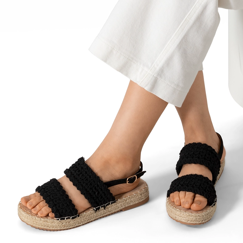 SANDALIA CASUAL PLANA CONFORT MUJER WEIDE QIU388 - 2