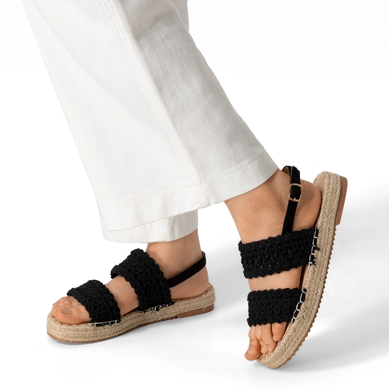 SANDALIA CASUAL PLANA CONFORT MUJER WEIDE QIU388 - 3