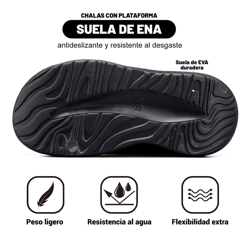 SANDALIA TIPO CHALA CASUAL EVA CONFORT MUJER WEIDE MJ03 - 9