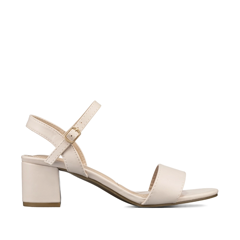 SANDALIA TACO GRUESO CASUAL ELEGANTE MUJER  WEIDE JS71B - 1