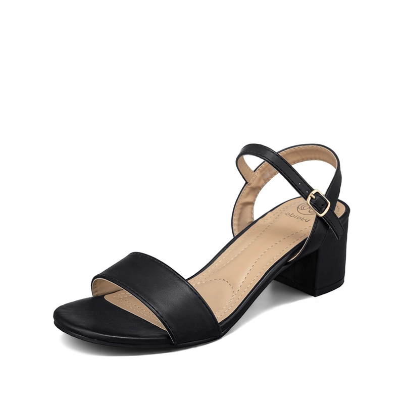 SANDALIA TACO GRUESO CASUAL ELEGANTE MUJER  WEIDE JS71B - 5