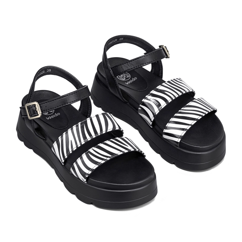 SANDALIA CASUAL PLATAFORMA MODA CONFORT MUJER WEIDE YOU528 - 5