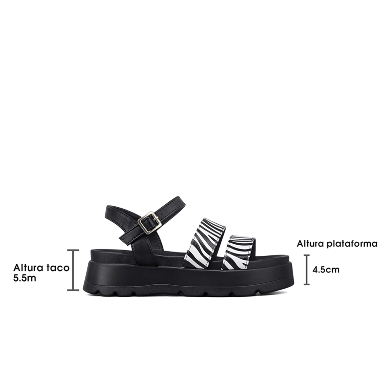 SANDALIA CASUAL PLATAFORMA MODA CONFORT MUJER WEIDE YOU528 - 6