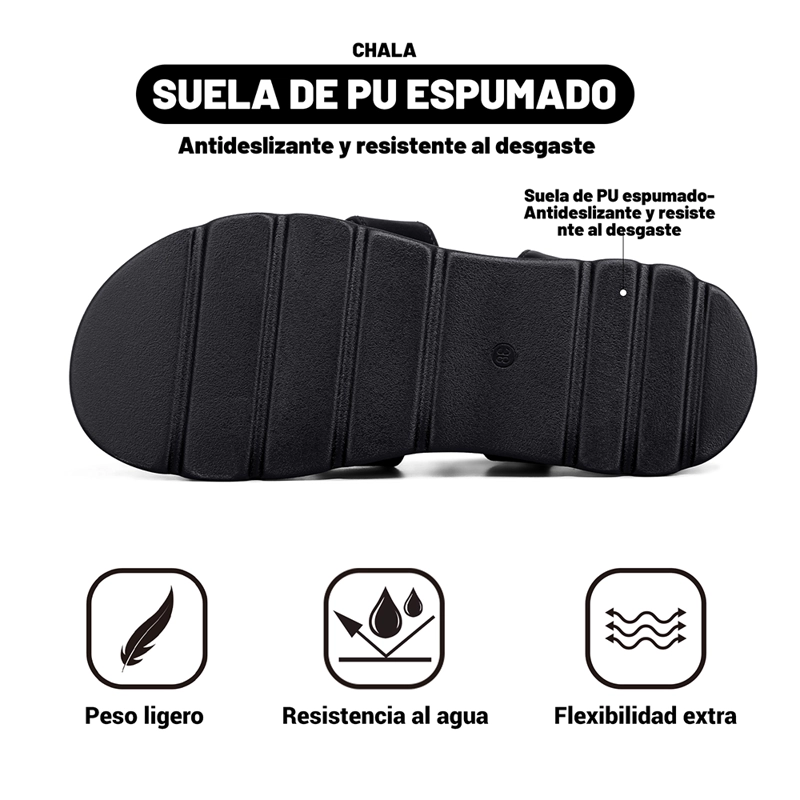 SANDALIA CASUAL PLATAFORMA MODA CONFORT MUJER WEIDE YOU528 - 8