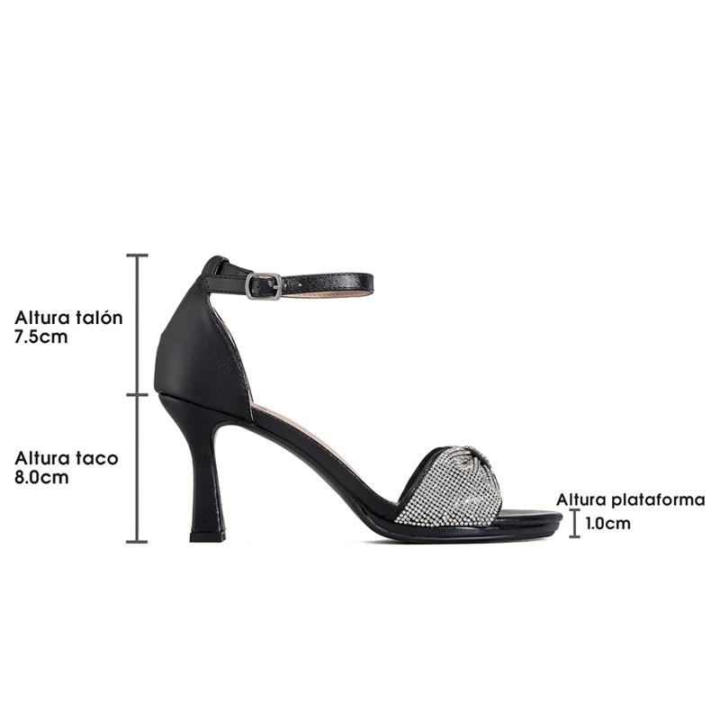 SANDALIA TACO ALTO FIESTA ELEGANTE MUJER WEIDE YOU535 - 8