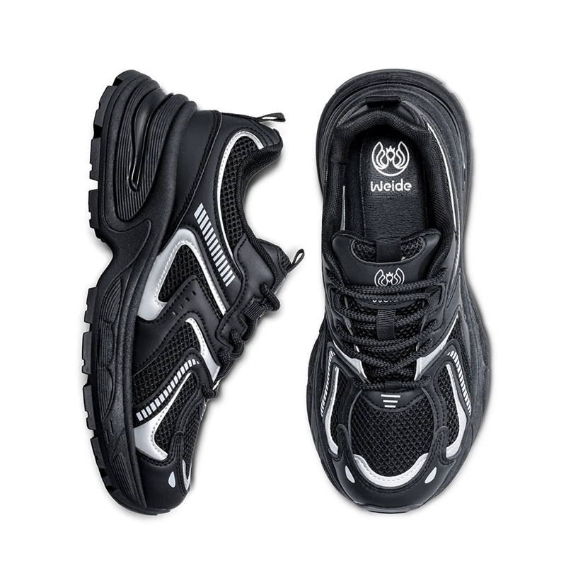 ZAPATILLA DEPORTIVA MUJER DE MALLA PLATAFORMA WEIDE LT206 - 5