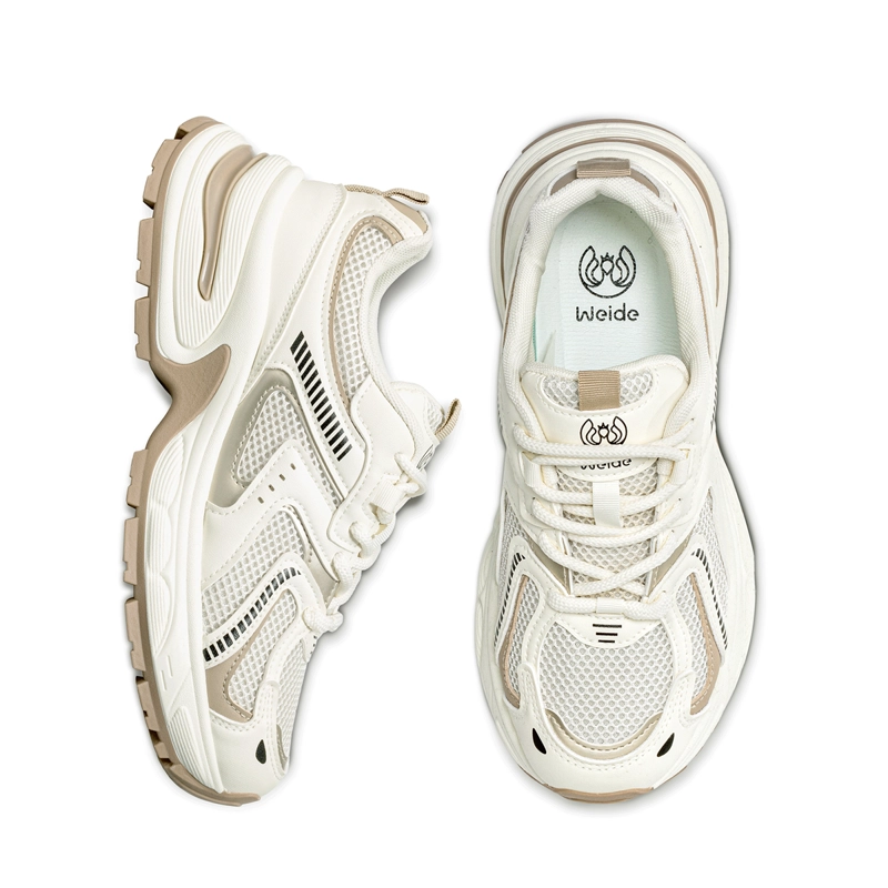 ZAPATILLA DEPORTIVA MUJER DE MALLA PLATAFORMA WEIDE LT206 - 5