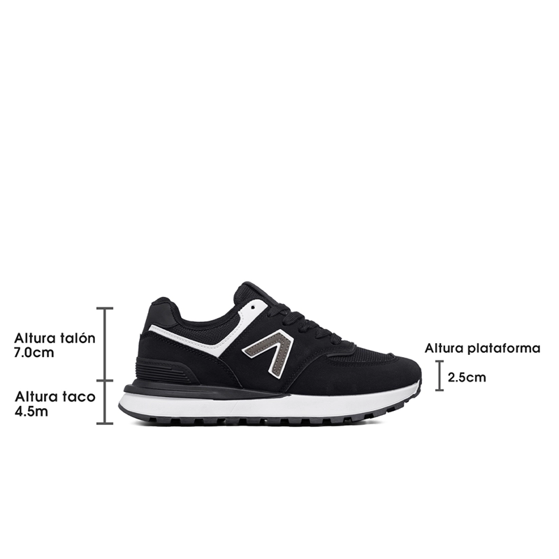 ZAPATILLA CASUAL DEPORTIVA URBANA CONFORT MUJER WEIDE SS01 - 7
