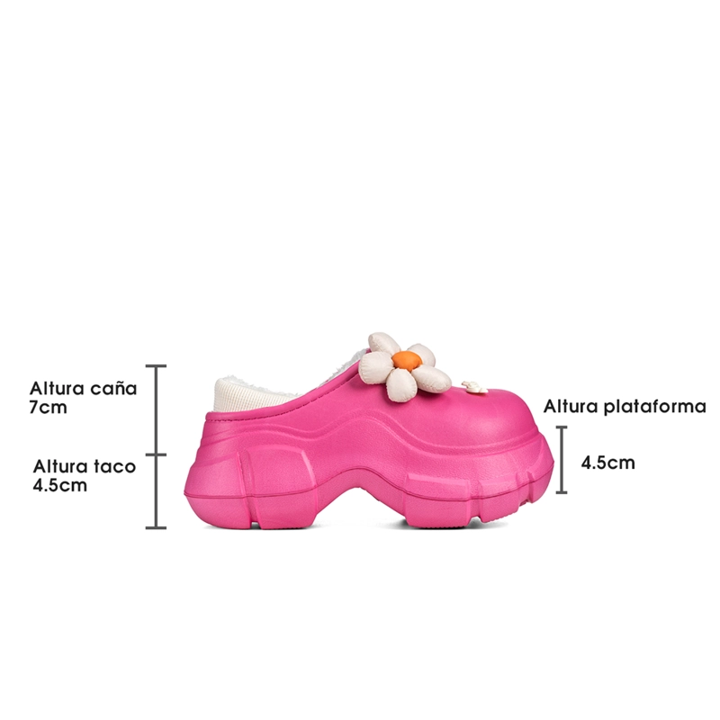 ZUECO DURAZNO CASUAL MUJER WEIDE GH120 - 6