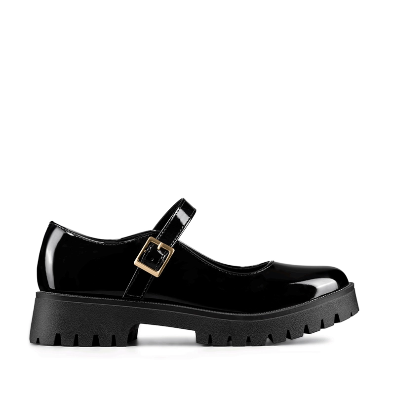 ZAPATO MARY JANE PLATAFORMA ESCOLAR MUJER WEIDE JN720 - 1