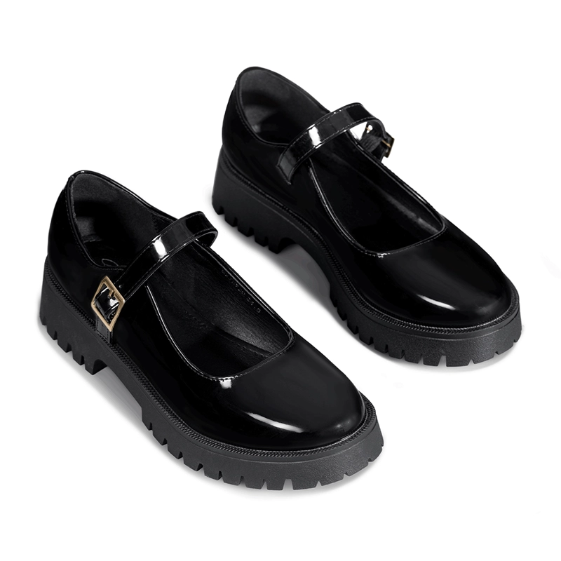 ZAPATO MARY JANE PLATAFORMA ESCOLAR MUJER WEIDE JN720 - 5