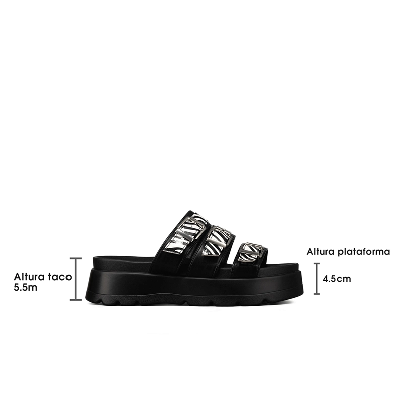 SANDALIA CHALA CASUAL PLATAFORMA HEBILLA MUJER WEIDE YOU529 - 6