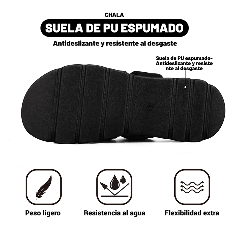SANDALIA CHALA CASUAL PLATAFORMA HEBILLA MUJER WEIDE YOU529 - 8