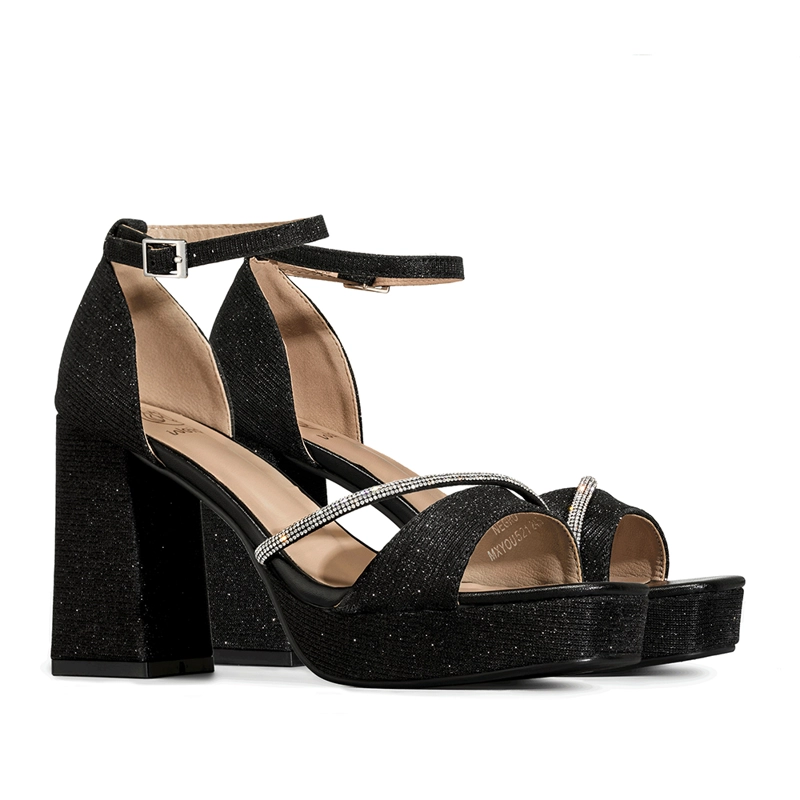 SANDALIA TACO ALTO MODA MUJER WEIDE YOU521 - 5