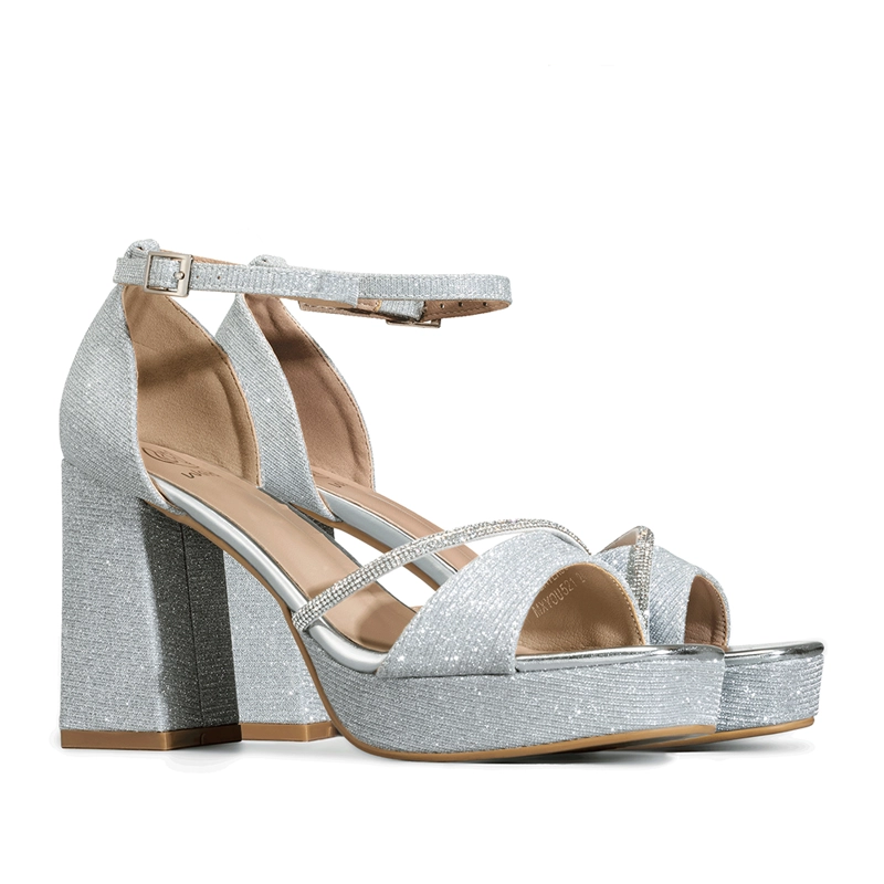 SANDALIA TACO ALTO MODA MUJER WEIDE YOU521 - 5