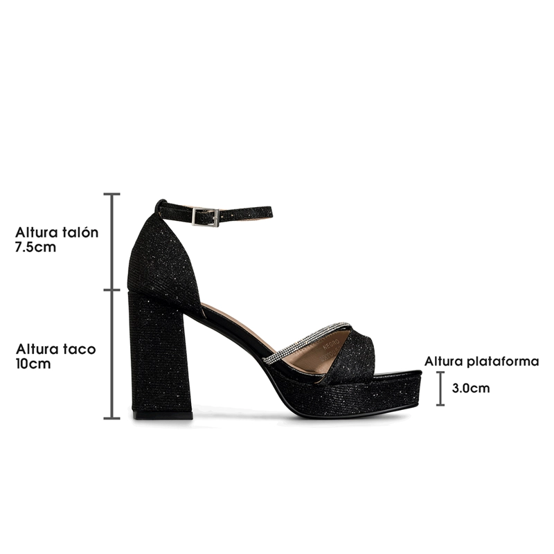 SANDALIA TACO ALTO MODA MUJER WEIDE YOU521 - 6