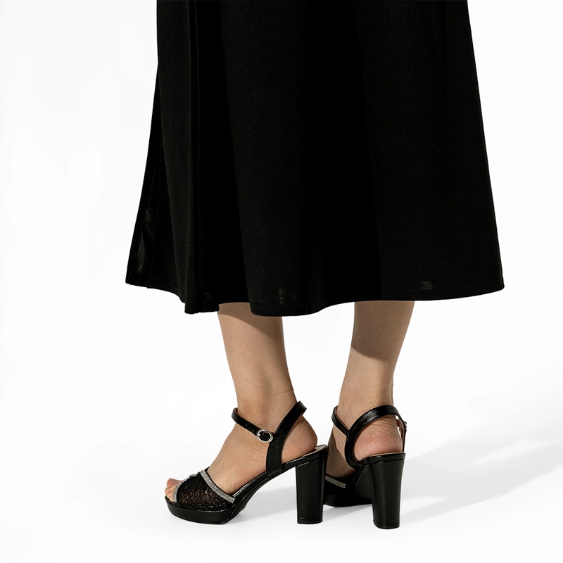 SANDALIA TACO ALTO PEDRERIA FIESTA MUJER WEIDE YOU533 - 3