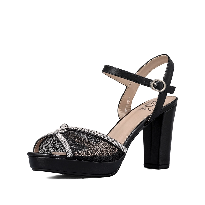 SANDALIA TACO ALTO PEDRERIA FIESTA MUJER WEIDE YOU533 - 4