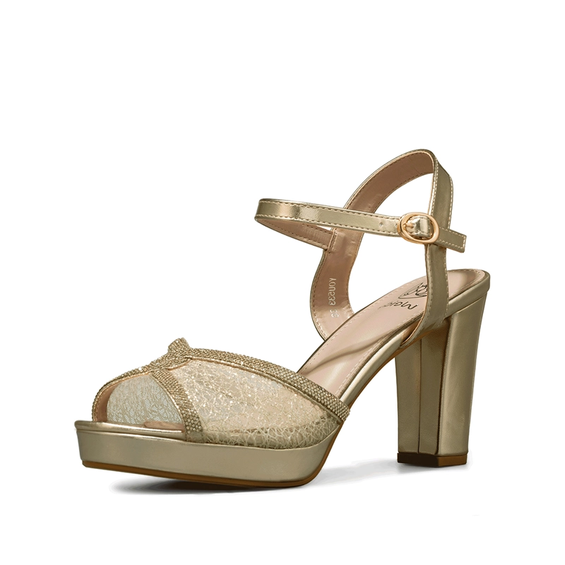 SANDALIA TACO ALTO PEDRERIA FIESTA MUJER WEIDE YOU533 - 6