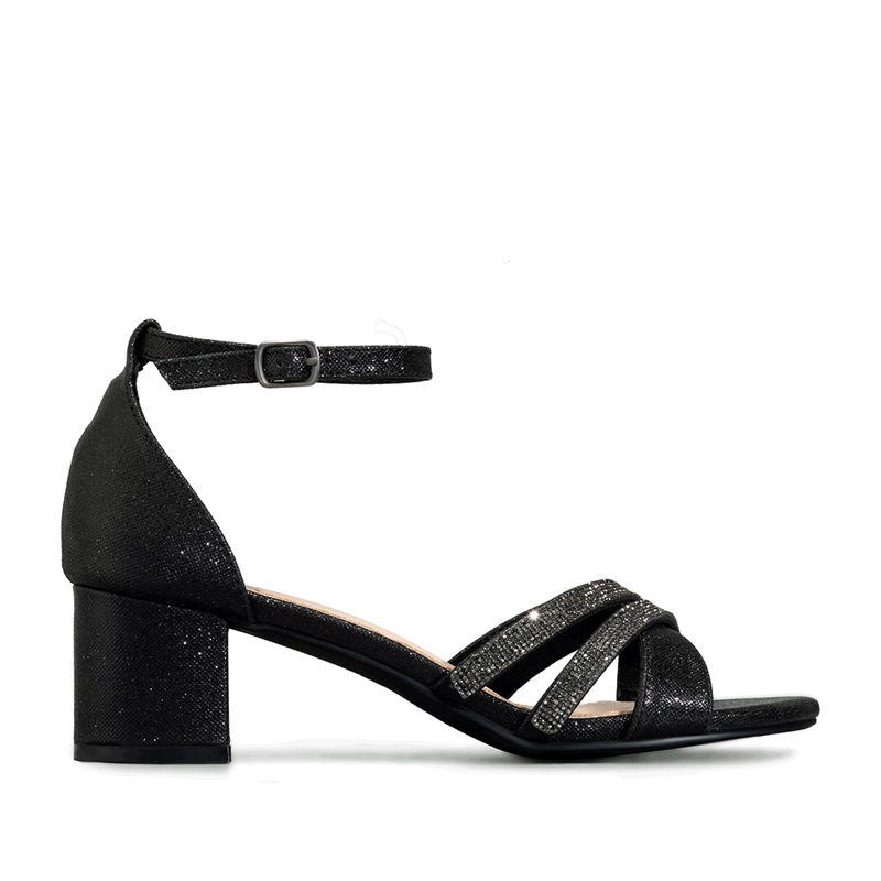 SANDALIA TACO GRUESO FIESTA PEDRERIA MUJER WEIDE YOU525 - 1