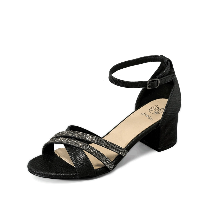 SANDALIA TACO GRUESO FIESTA PEDRERIA MUJER WEIDE YOU525 - 5