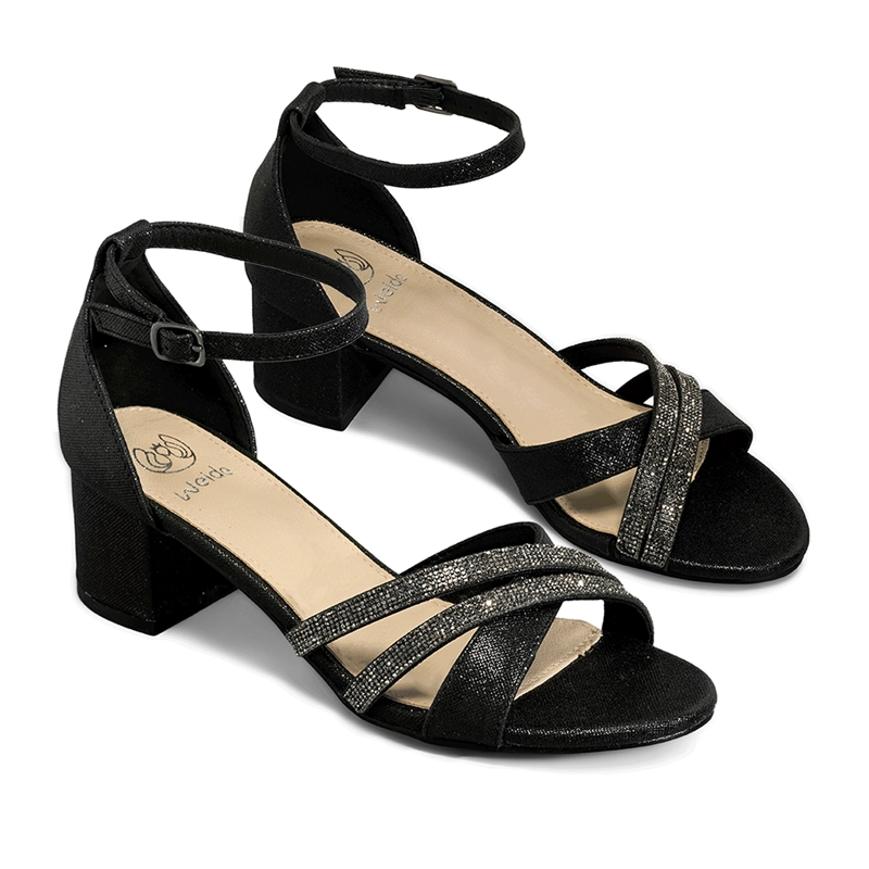 SANDALIA TACO GRUESO FIESTA PEDRERIA MUJER WEIDE YOU525 - 6