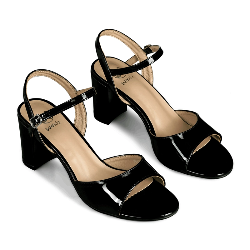 SANDALIA CASUAL TACO ALTO SIMIL CHAROL WEIDE MUJER YOU550 - 5