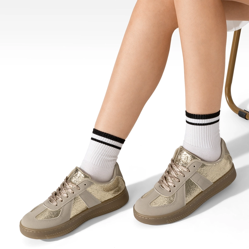 ZAPATILLA DEPORTIVA COMFORT MUJER ECO CUERO WEIDE TFA201 - 2