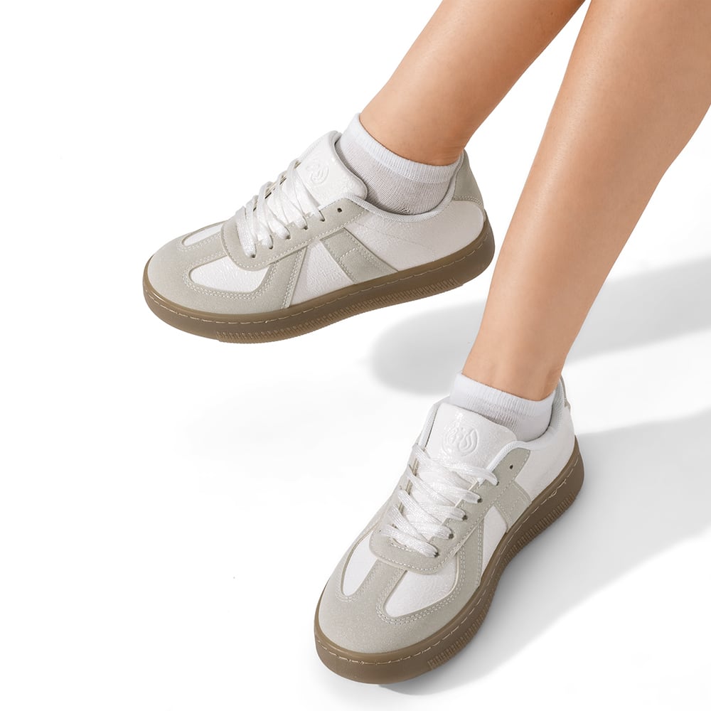 ZAPATILLA DEPORTIVA COMFORT MUJER ECO CUERO WEIDE TFA201 - 2