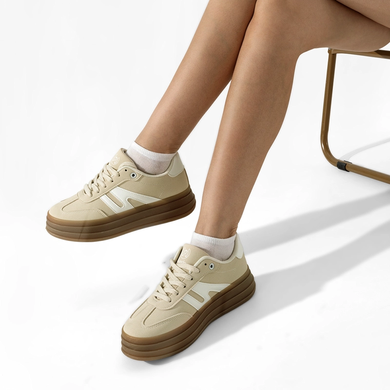 ZAPATILLA CASUAL URBANA PLATAFORMA MUJER WEIDE SL65 - 2