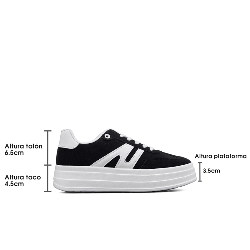 ZAPATILLA CASUAL URBANA PLATAFORMA MUJER WEIDE SL65 - 7