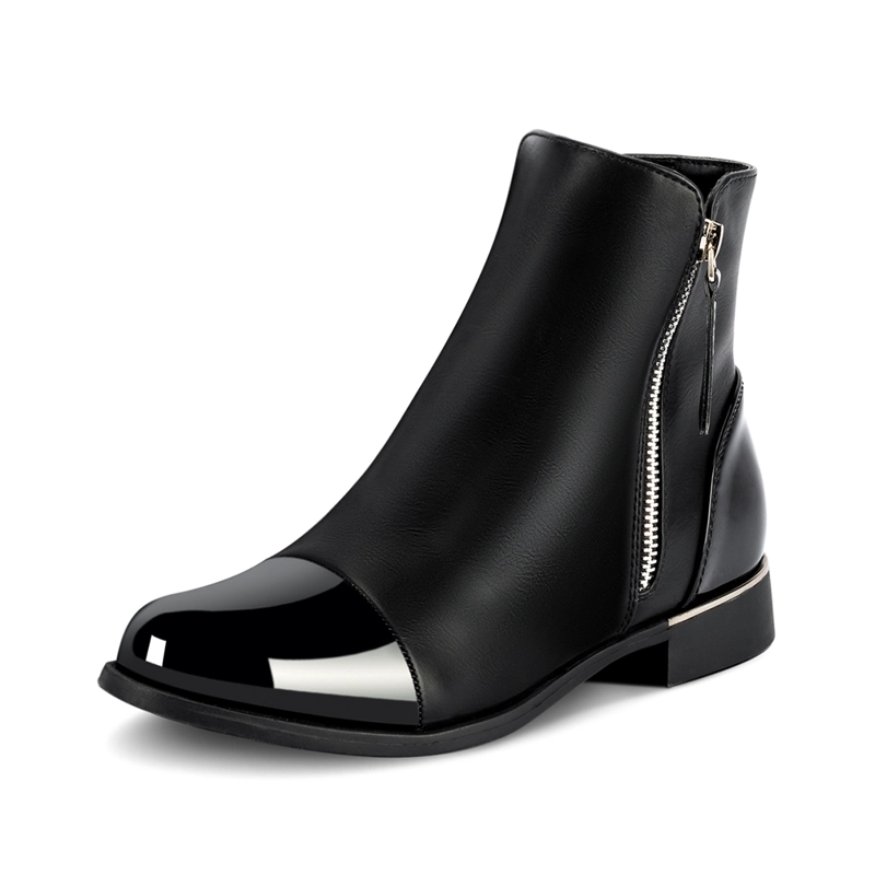 BOTIN NEGRO CASUAL MUJER WEIDE ZS50 - 1