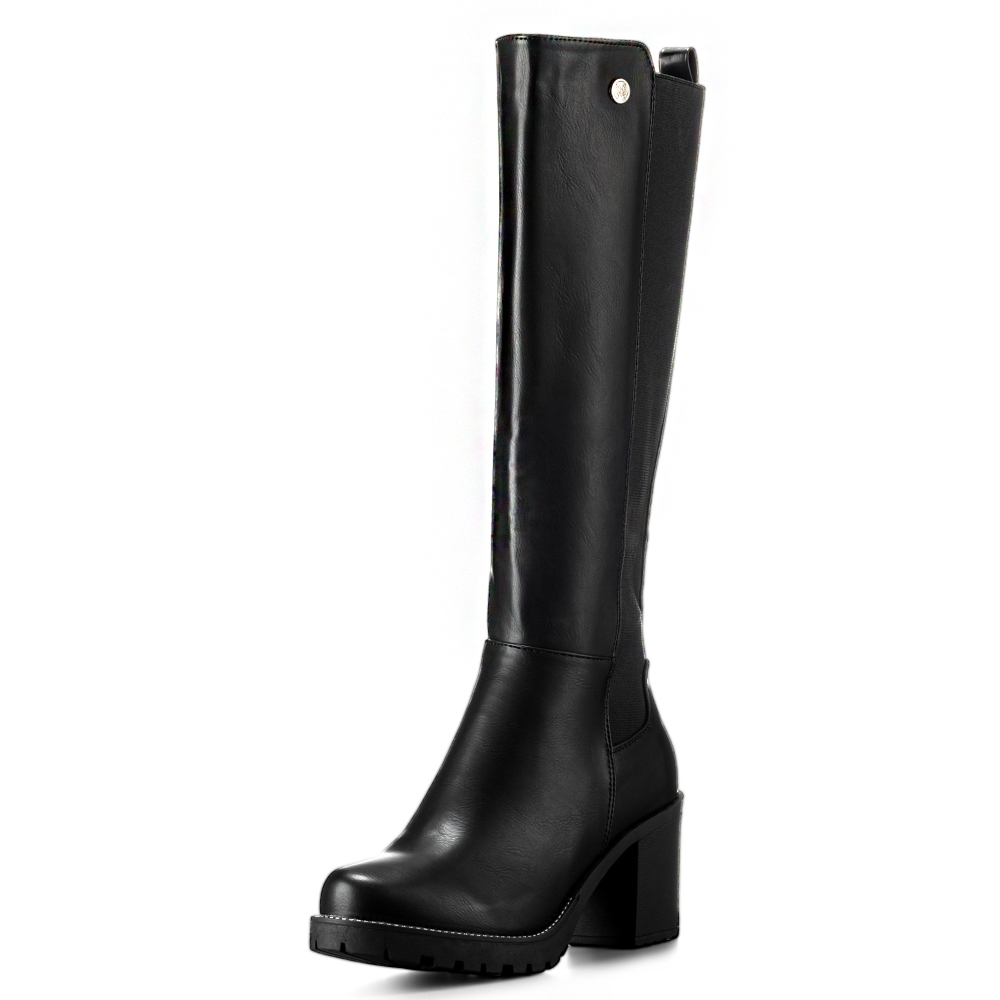 BOTA NEGRO CASUAL MUJER WEIDE ZS53 - 1