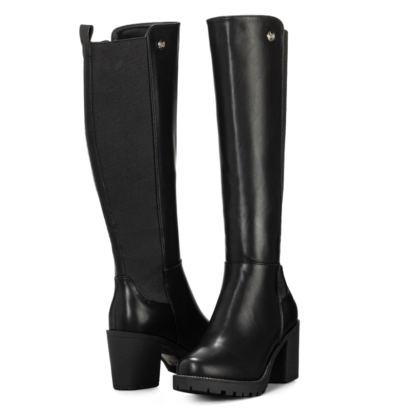 BOTA NEGRO CASUAL MUJER WEIDE ZS53 - 5