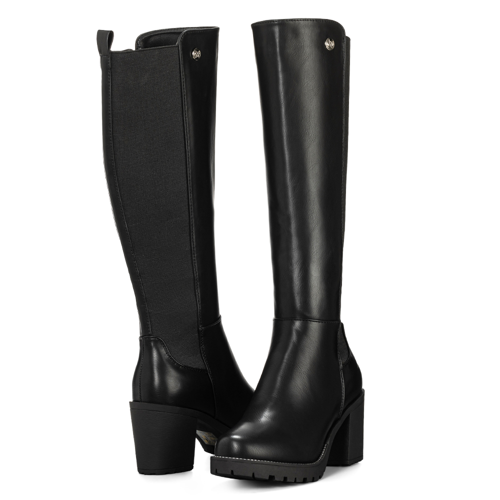 BOTA NEGRO CASUAL MUJER WEIDE ZS53 - 5