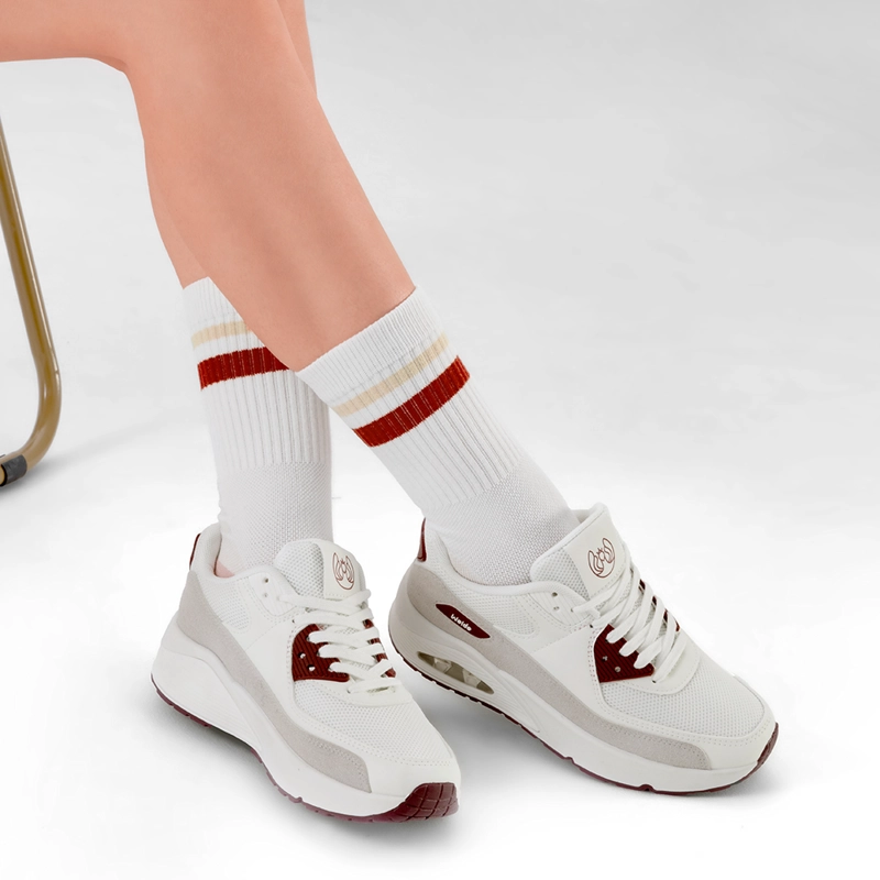 ZAPATILLA URBANA CASUAL MUJER DEPORTIVA CLASICO WEIDE TFA302 - 2
