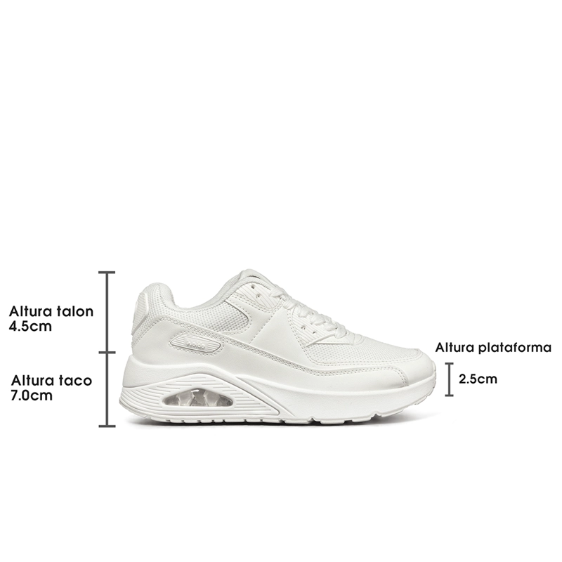 ZAPATILLA URBANA CASUAL MUJER DEPORTIVA CLASICO WEIDE TFA302 - 7