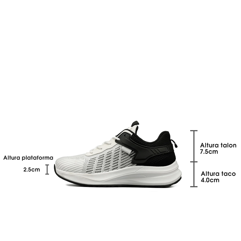 ZAPATILLA URBANA DEPORTIVA SOFT MALLA MUJER WEIDE XJH66 - 7
