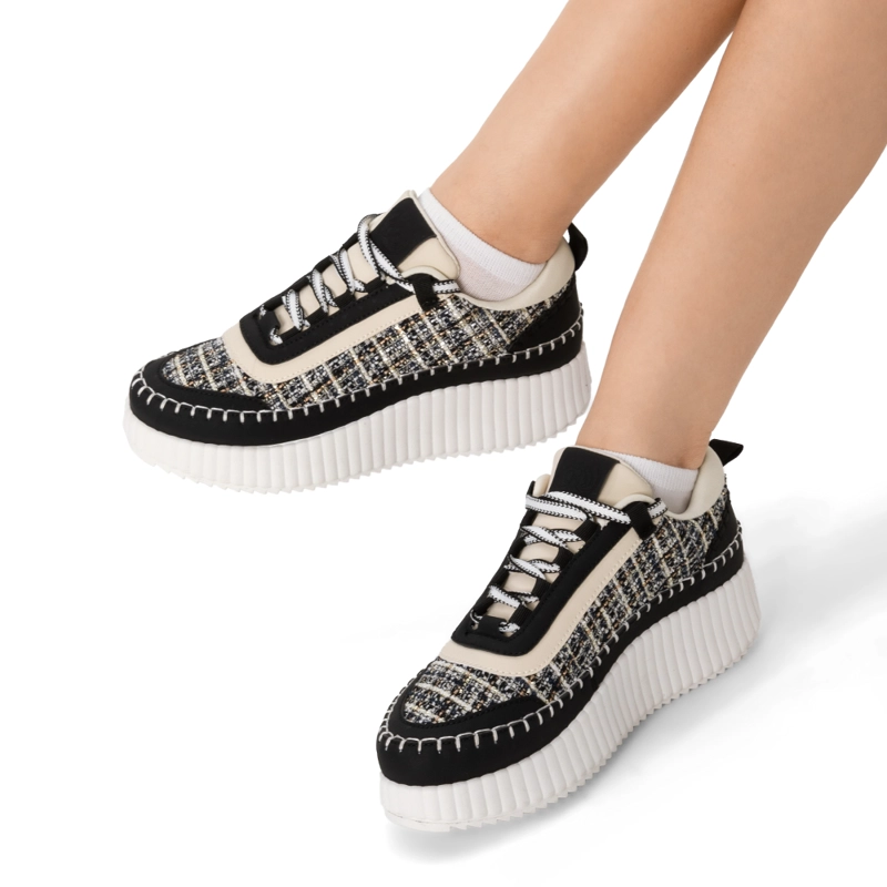 ZAPATILLA CASUAL URBANA VINTAGE DEPORTIVA MUJER WEIDE SL58 - 2