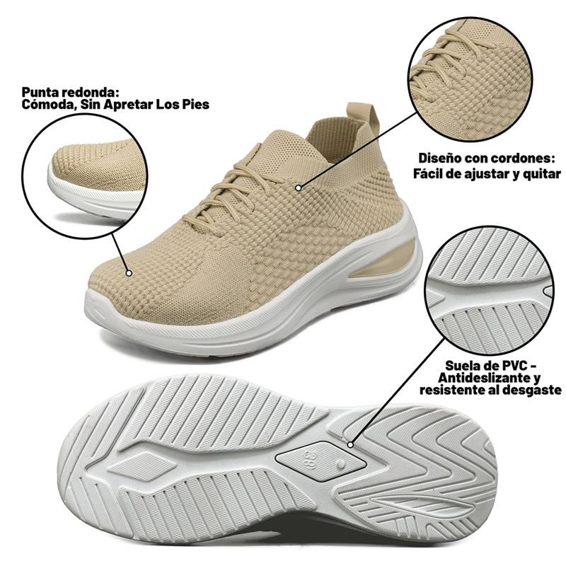 ZAPATILLA URBANA DEPORTIVA MALLA MUJER WEIDE TFA313 - 7