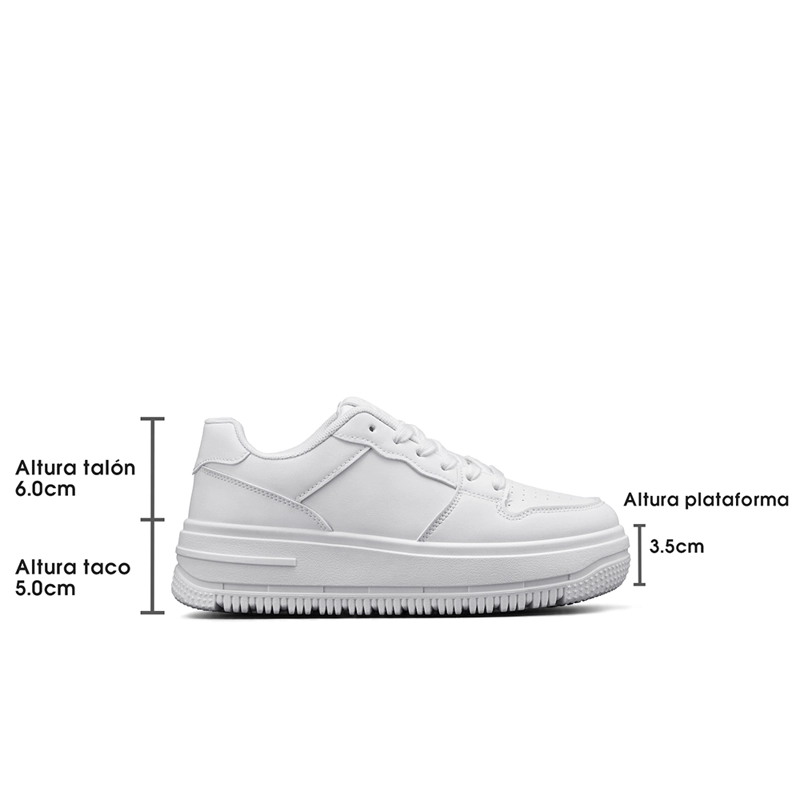 ZAPATILLA URBANA PLATAFORMA CONFORT MUJER WEIDE SL66 - 7
