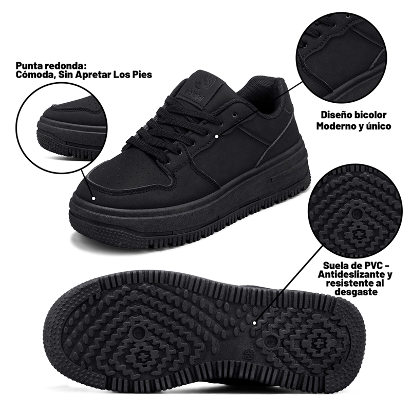 ZAPATILLA URBANA PLATAFORMA CONFORT MUJER WEIDE SL66 - 8