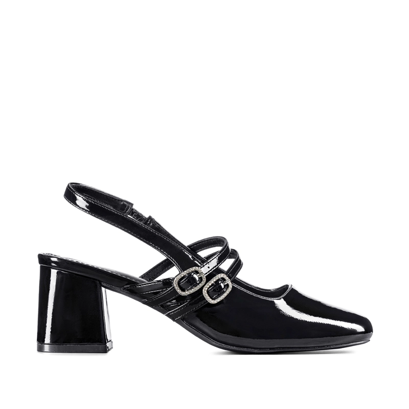 ZAPATO TACO TALON DESCUBIERTO ELEGANTE MUJER WEIDE YL053 - 1