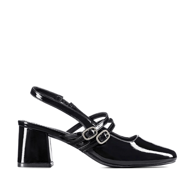 ZAPATO TACO TALON DESCUBIERTO ELEGANTE MUJER WEIDE YL053 - 1