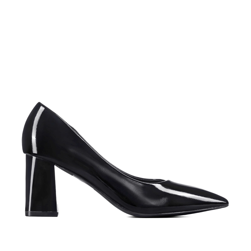 ZAPATO TACO PU ACHAROLADO PUNTIAGUDO MODA MUJER WEIDE YOU526 - 1