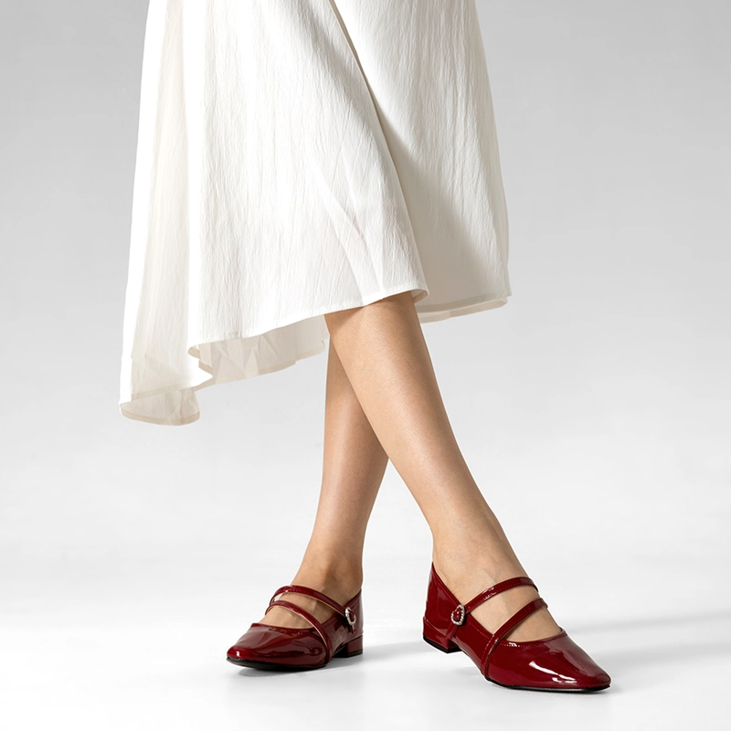 ZAPATO MARY JANE ESTILO ELEGANTE MUJER WEIDE YL050 - 3