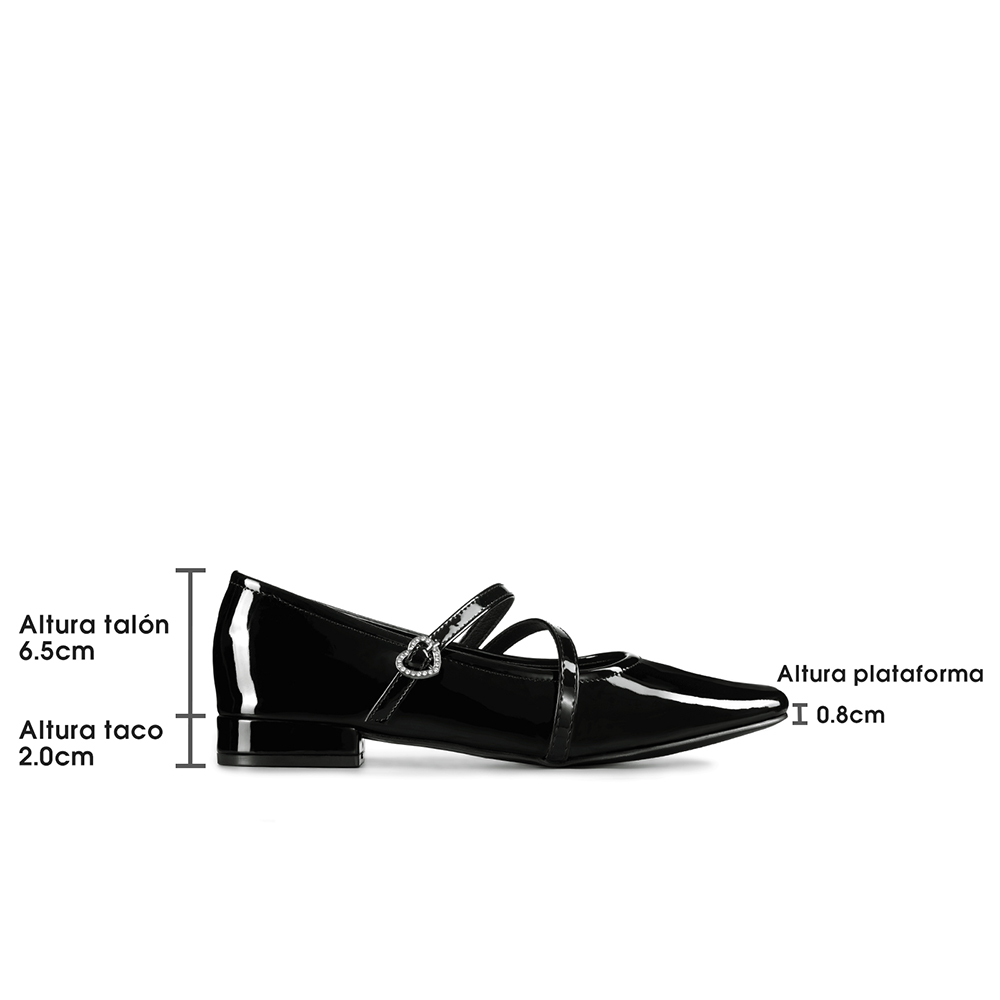 ZAPATO MARY JANE ESTILO ELEGANTE MUJER WEIDE YL050 - 7