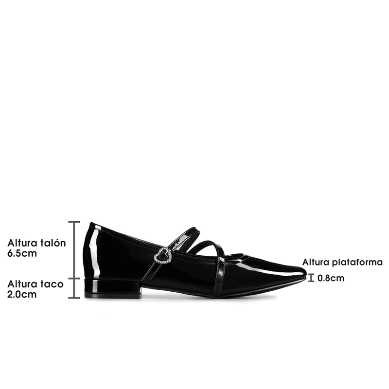 ZAPATO MARY JANE ESTILO ELEGANTE MUJER WEIDE YL050 - 7